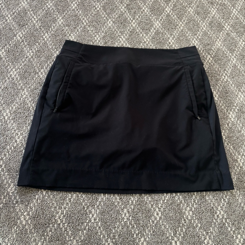 Athleta Brooklyn skort 16” size 10 black